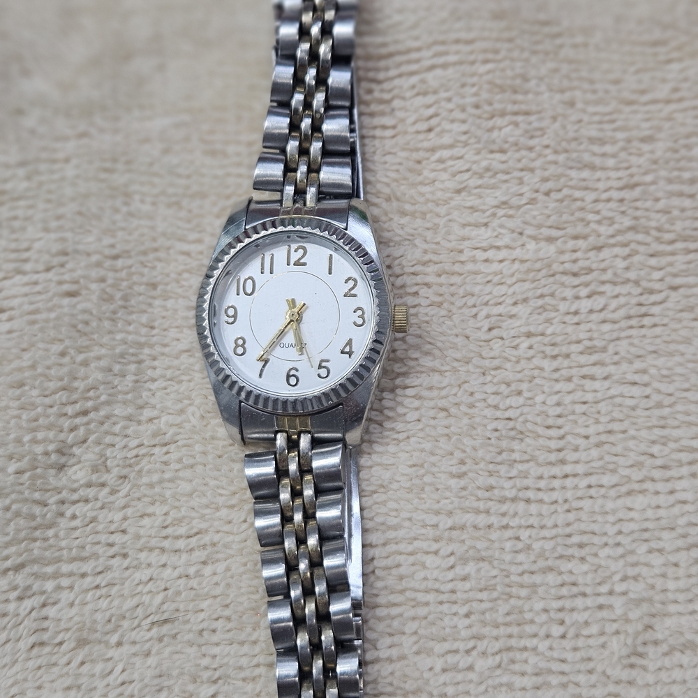 Classic Silver and Gold Women's Watch